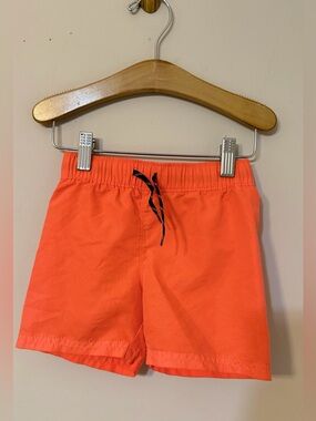 Old Navy | Toddler Boys Neon Orange Swim Trunks | 2T